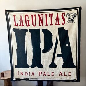 Lagunitas IPA 100% Cotton Tapestry 58” x 58”